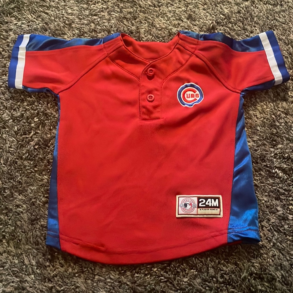 Cubs Jersey, 24mo, Genuine MLB